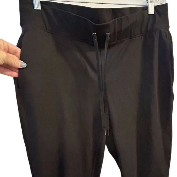 90 Degree By Reflex Women’s Jogger Pants Black Size L Elastic Waistband - Picture 3 of 12